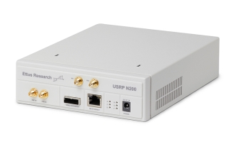 美國(guó)NI USRP N200 套件（USRP N200、2 根 SMA 隔板射頻電纜、以太網(wǎng)電纜、電源）