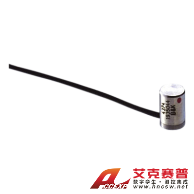 HBK 4374型號  微型壓電電荷加速度計，側面連接器，一體式電纜