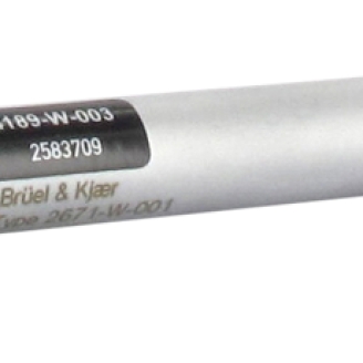 4189-W-003型  帶2671-W-001型前置放大器的?英寸自由場傳聲器，6 HZ 至 20 KHZ，預極化