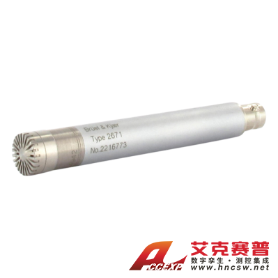 HBK 4942-A-021型  帶2699型前置放大器的?英寸擴散場傳聲器，6.3 Hz 至 16 kHz，預極化