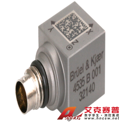 HBK 4535-B-001型  通用三軸CCLD加速度計(jì)，TEDS，98mV/g，不含電纜