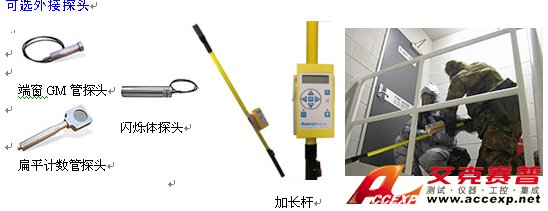 多功能輻射監測儀