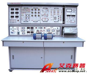 HYL-3000C型立式電工、模電、數電、電氣控制（帶直流電機實驗）實驗裝置