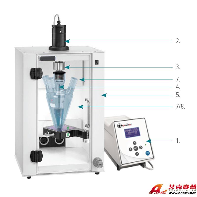 JULABO優萊博 超聲化學夾套反應釜 9834