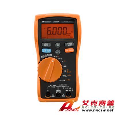 keysight是德 U1232A 手持式數(shù)字萬用表，3位半