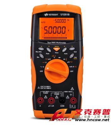 keysight是德 U1251B 手持式數(shù)字萬用表，4位半，基礎(chǔ)型