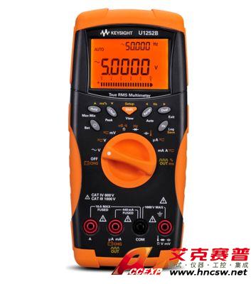 keysight是德 U1252B 手持式數字萬用表，4位半
